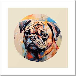 Pug Posters and Art